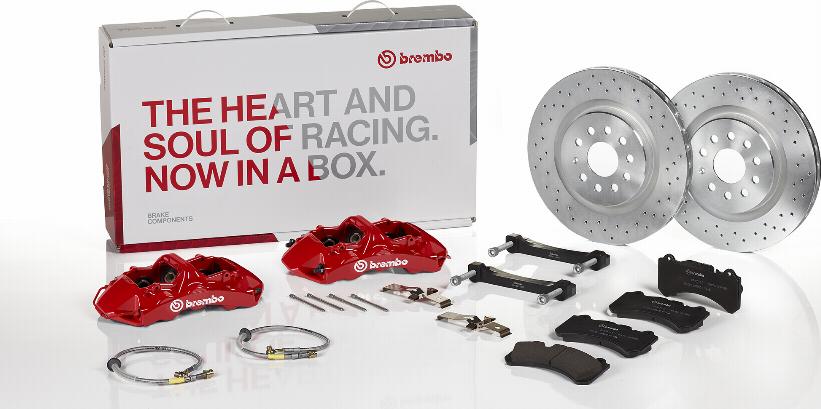 Brembo 1N4.8001A_ - Комплект экономичных тормозов abcparts.ee