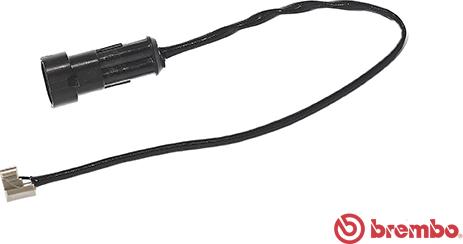 Brembo A 00 496 - Сигнализатор, износ тормозных колодок abcparts.ee