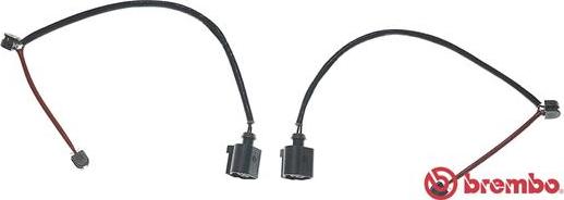 Brembo A 00 345 - Сигнализатор, износ тормозных колодок abcparts.ee