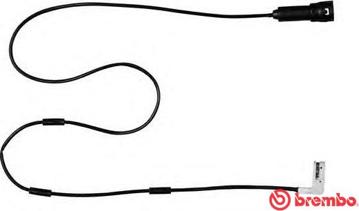 Brembo A 00 301 - Сигнализатор, износ тормозных колодок abcparts.ee