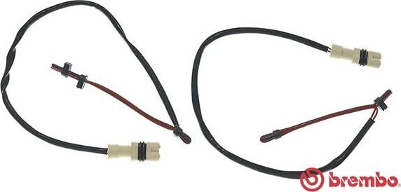 Brembo A 00 333 - Сигнализатор, износ тормозных колодок abcparts.ee