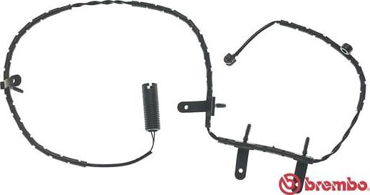 Brembo A 00 297 - Сигнализатор, износ тормозных колодок abcparts.ee