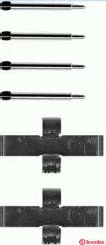 Brembo A 02 276 - Комплектующие для колодок дискового тормоза abcparts.ee