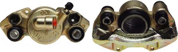 Brembo F 16 001 - Тормозной суппорт abcparts.ee