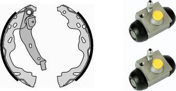 Brembo H 59 049 - Комплект тормозных колодок, барабанные abcparts.ee