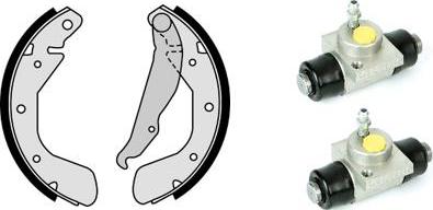 Brembo H 59 041 - Комплект тормозных колодок, барабанные abcparts.ee