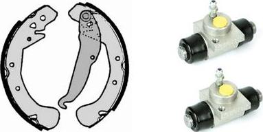 Brembo H 59 039 - Комплект тормозных колодок, барабанные abcparts.ee