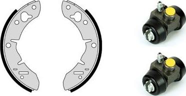 Brembo H 52 002 - Комплект тормозных колодок, барабанные abcparts.ee