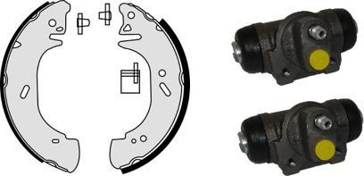Brembo H 68 069 - Комплект тормозных колодок, барабанные abcparts.ee