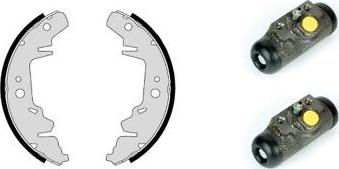Brembo H 30 008 - Комплект тормозных колодок, барабанные abcparts.ee