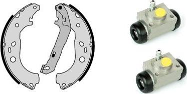 Brembo H 24 063 - Комплект тормозных колодок, барабанные abcparts.ee