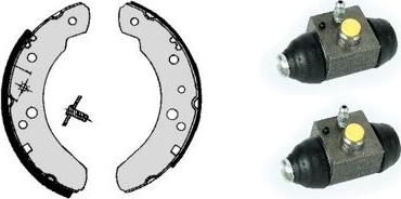 Brembo H 24 067 - Комплект тормозных колодок, барабанные abcparts.ee