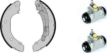 Brembo H 23 057 - Комплект тормозных колодок, барабанные abcparts.ee