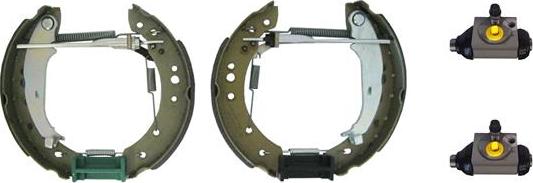 Brembo K 54 012 - Комплект тормозных колодок, барабанные abcparts.ee
