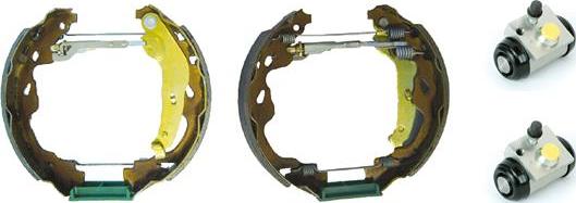 Brembo K 61 083 - Комплект тормозных колодок, барабанные abcparts.ee