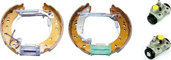 Brembo K 61 079 - Комплект тормозных колодок, барабанные abcparts.ee