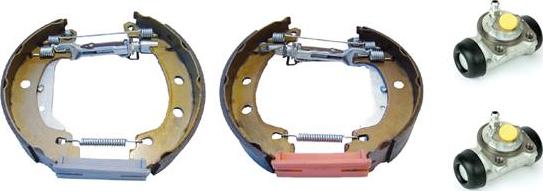 Brembo K 68 059 - Комплект тормозных колодок, барабанные abcparts.ee