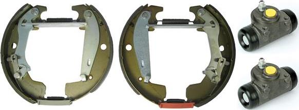 Brembo K 68 023 - Комплект тормозных колодок, барабанные abcparts.ee