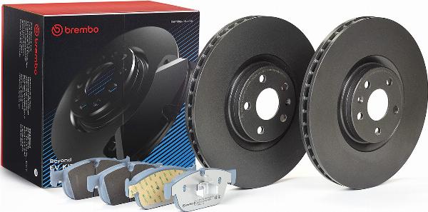 Brembo KT 08 067 - Дисковый тормозной механизм, комплект abcparts.ee