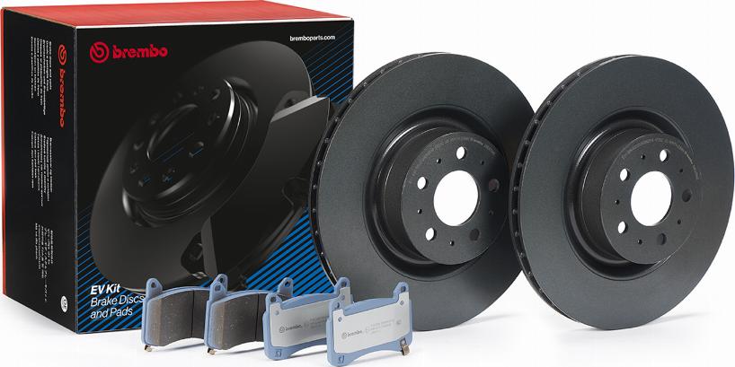 Brembo KT 08 003 - Дисковый тормозной механизм, комплект abcparts.ee