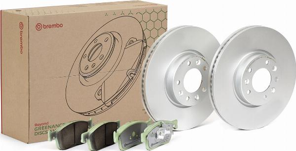 Brembo KT 10 049 - Дисковый тормозной механизм, комплект abcparts.ee
