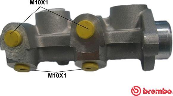 Brembo M 59 035 - Главный тормозной цилиндр abcparts.ee