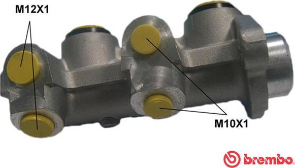 Brembo M 59 031 - Главный тормозной цилиндр abcparts.ee