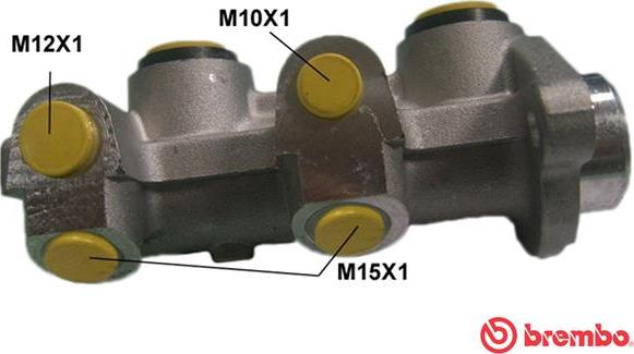Brembo M 59 032 - Главный тормозной цилиндр abcparts.ee