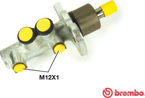 Brembo M 85 017 - Главный тормозной цилиндр abcparts.ee