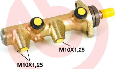 Brembo M 23 114 - Главный тормозной цилиндр abcparts.ee