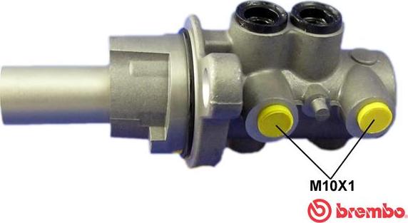 Brembo M 23 130 - Главный тормозной цилиндр abcparts.ee