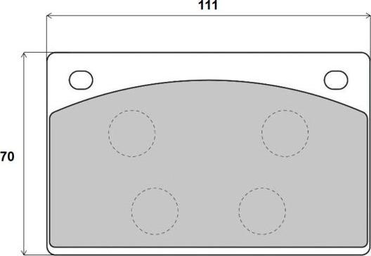 Brembo P 69 002 - Тормозные колодки, дисковые, комплект abcparts.ee