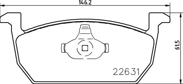 Brembo P 85 167 - Тормозные колодки, дисковые, комплект abcparts.ee