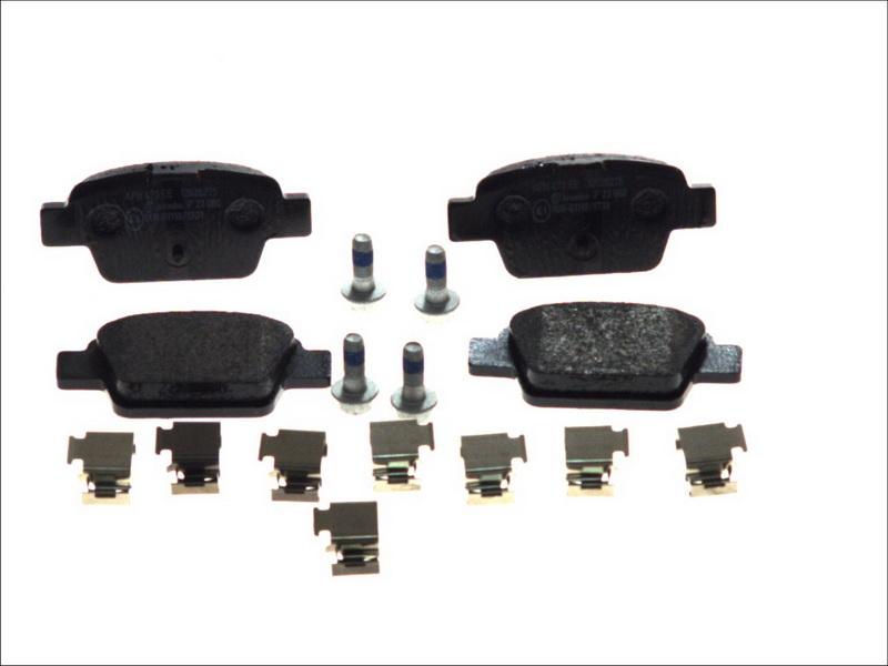 Brembo P 23 080 - Тормозные колодки, дисковые, комплект abcparts.ee