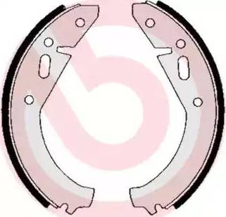 Brembo S 85 502 - Комплект тормозных колодок, барабанные abcparts.ee