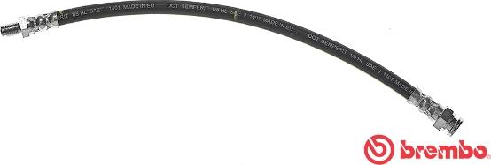 Brembo T 50 045 - Тормозной шланг abcparts.ee