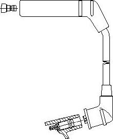 Bremi 487/33 - Провод зажигания abcparts.ee