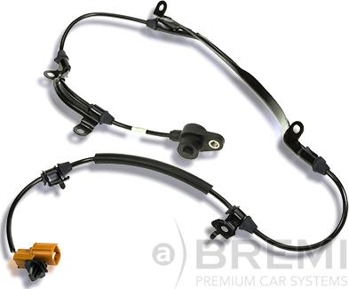 Bremi 50072 - ABS датчик, частота вращения колеса abcparts.ee