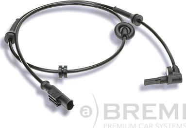 Bremi 50384 - ABS датчик, частота вращения колеса abcparts.ee