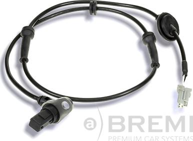 Bremi 50244 - ABS датчик, частота вращения колеса abcparts.ee