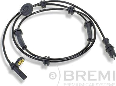 Bremi 50222 - ABS датчик, частота вращения колеса abcparts.ee