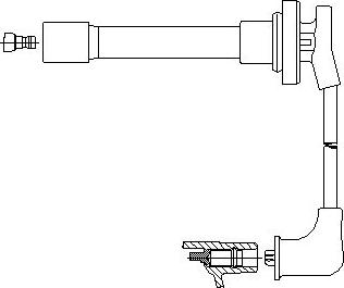 Bremi 655/60 - Провод зажигания abcparts.ee