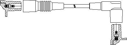 Bremi 184/40 - Провод зажигания abcparts.ee