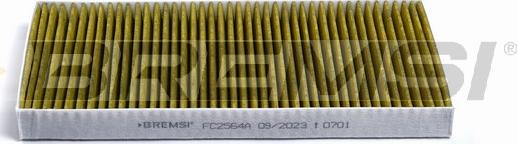 Bremsi FC2564A - Фильтр воздуха в салоне abcparts.ee