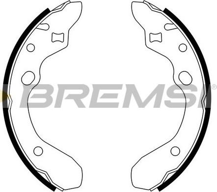 Bremsi GF0789 - Комплект тормозных колодок, барабанные abcparts.ee