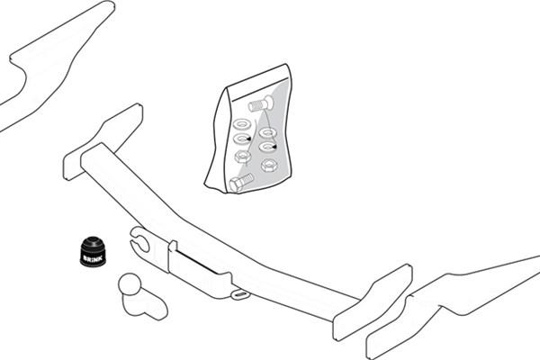 Brink 412300 - Прицепное устройство, фаркоп abcparts.ee