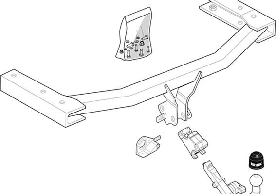 Brink 439900 - Прицепное устройство, фаркоп abcparts.ee