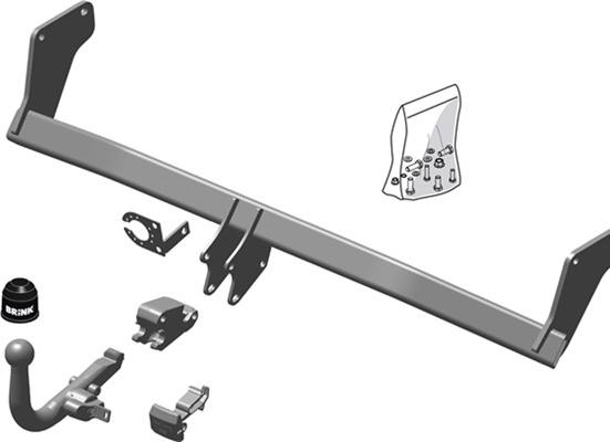 Brink 547500 - Прицепное устройство, фаркоп abcparts.ee