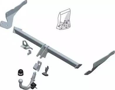 Brink 554700 - Прицепное устройство, фаркоп abcparts.ee