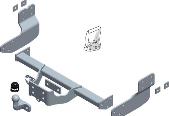 Brink 562500 - Прицепное устройство, фаркоп abcparts.ee